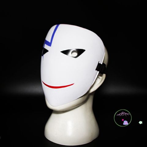 Mặt nạ anime Kagetane Hiruko Burakku Buretto - Mặt nạ toàn mặt độc đáo cho tiệc Halloween và hóa trang thời trang unisex