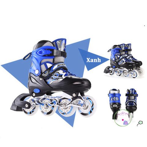 Giày Patin Phát Sáng LongFeng 906 Điều Chỉnh Kích Thước Dễ Dàng Cho Trẻ Em và Người Lớn - Bền Bỉ, Chống Mài Mòn, Thiết Kế Thời Trang