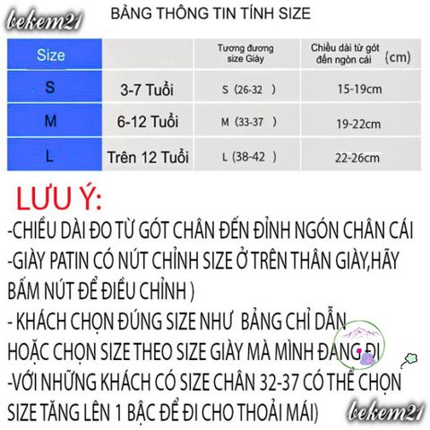 Giày Trượt Patin Phát Sáng Cho Trẻ Em - Mẫu Mới Cao Cấp QF, Chất Liệu Bền - Tặng 2 Cờ Lê, An Toàn và Thoải Mái