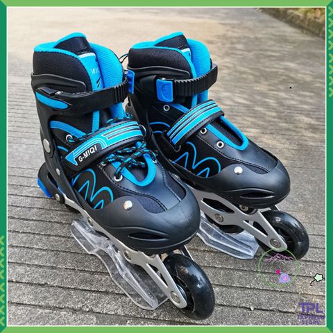 Giày Patin Điều Chỉnh Cho Trẻ Em và Người Lớn - Giày Thể Thao Bảo Vệ Đầu Mũi Chân, Màu Sắc Nổi Bật, Phù Hợp Mọi Lứa Tuổi