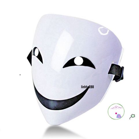 Mặt nạ Halloween HIRUKO Jabbawookeez màu trắng độc đáo - Phụ kiện hóa trang cá tính cho tiệc Halloween và lễ hội