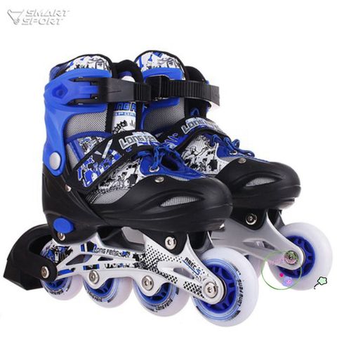Giày Patin Longfeng 906 Cao Cấp - Đèn LED Nhiều Màu cho Trẻ Em, Kích Cỡ S, M, L - Giày Trượt Patin Đặc Biệt Cho Bé Yêu