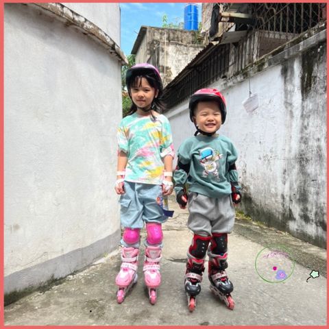 Giày Patin Bear cho trẻ em - Bánh xe phát sáng, điều chỉnh kích thước, an toàn và thú vị cho bé từ 2.5 đến 10 tuổi