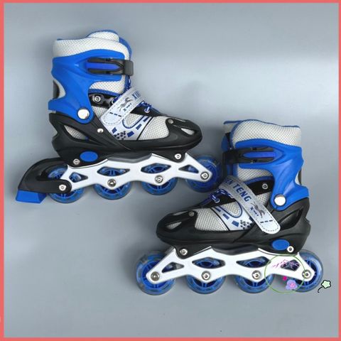 Giày Patin Bear cho trẻ em - Bánh xe phát sáng, điều chỉnh kích thước, an toàn và thú vị cho bé từ 2.5 đến 10 tuổi