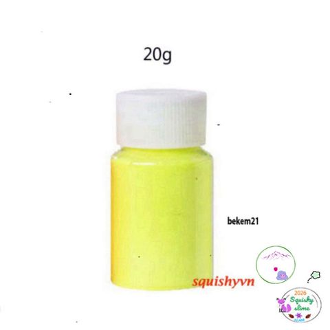 Hũ Bột Dạ Quang Nhuộm Resin Phát Sáng - Trang Sức Quý Với 12 Màu Độc Đáo, Tạo Hiệu Ứng Lung Linh Trong Bóng Tối