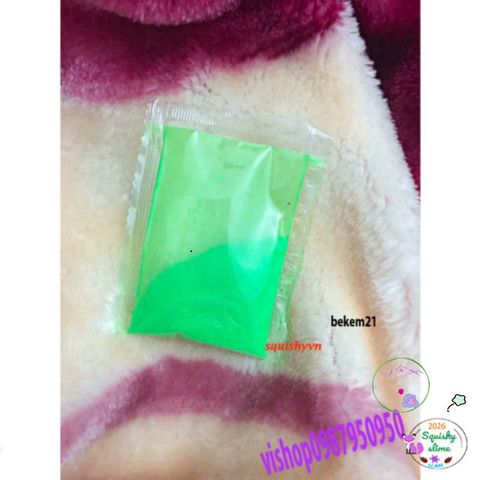 Bột Dạ Quang Phát Sáng Ban Đêm 10g Kèm Dầu Hỗ Trợ Chiếu Sáng - Trang Trí Không Gian Sống Sống Động và Sang Trọng