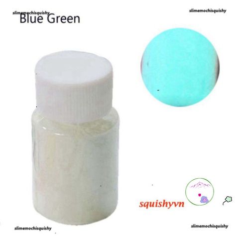 Hũ Bột Dạ Quang Resin - 12 Màu Sắc Nhuộm Trang Sức Phát Sáng Trong Tối, Chất Lượng Cao, Dễ Sử Dụng