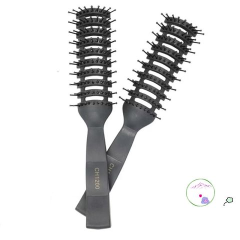 Lược Bán Nguyệt Tạo Kiểu Uốn Tóc Sấy Phồng BOMME - Dụng Cụ Chăm Sóc Tóc Nam Chuyên Dụng Tạo Phồng Đẹp Mê Ly
