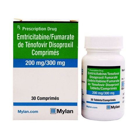 (Hàng công ty) PrEP viên uống hỗ trợ ngừa HIV 30 viên 200 mg / 300 mg Chính hãng cao cấp