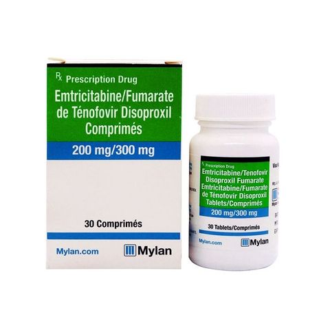 (Hàng công ty) PrEP viên uống hỗ trợ ngừa HIV 30 viên 200 mg / 300 mg Chính hãng cao cấp