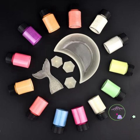 Sơn Dạ Quang Phát Sáng Mạnh 20ml - Sơn Nghệ Thuật Phát Sáng Trong Bóng Tối, Trang Trí Nội Thất, Đồ Thủ Công, Hàng Thủ Công Mỹ Nghệ