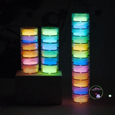 Bột Dạ Quang Phát Sáng Nhiều Màu - Sản Phẩm Nghệ Thuật, Trang Trí Party & Độc Đáo từ LOTUS CRAFT SHOP