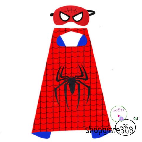 Cáo Mặt Nạ Vải Siêu Anh Hùng - Trang Phục Cosplay Nhân Vật Người Nhện Chất Liệu Cao Cấp Cho Bé, Ấn Tượng Halloween 2023