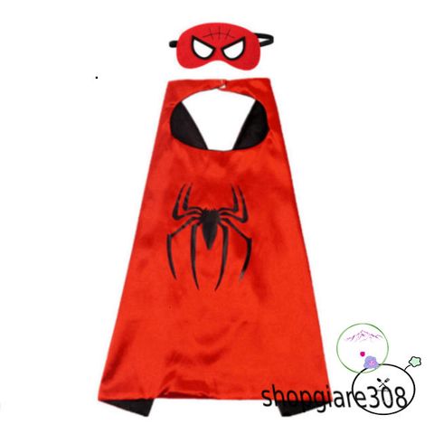 Cáo Mặt Nạ Vải Siêu Anh Hùng - Trang Phục Cosplay Nhân Vật Người Nhện Chất Liệu Cao Cấp Cho Bé, Ấn Tượng Halloween 2023