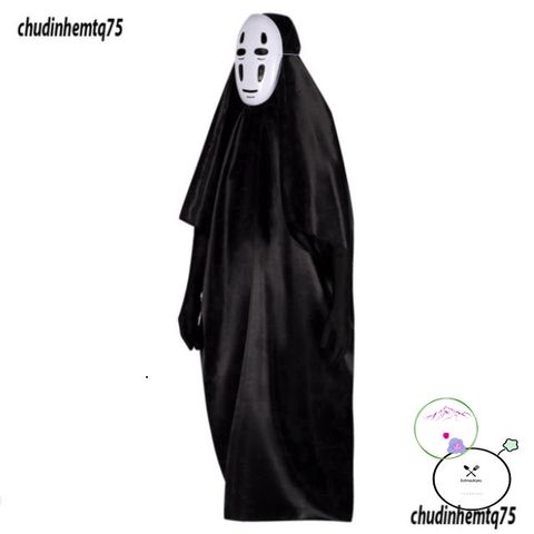 Bộ Hóa Trang Halloween Vô Diện - Mặt Nạ, Áo Choàng & Găng Tay Độc Đáo, Kích Cỡ Linh Hoạt Cho Tiệc Hóa Trang Ấn Tượng