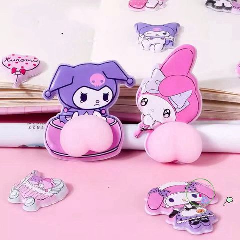 Hình Dán 3D PVC Ngộ Nghĩnh - Sticker Chú Thú Capybara, Sanrio, Thỏ, Gấu Nâu - Trang Trí DIY Đáng Yêu cho Trẻ Em