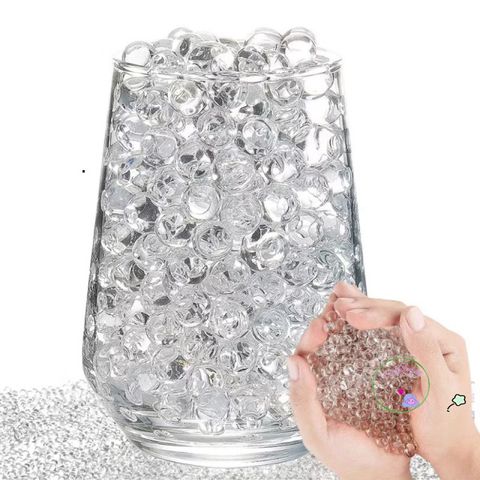 Hạt Tinh Thể Nở Siêu Đẹp 50G/100G - Dùng Trang Trí Cây Hoa Không Đất, Giúp Giữ Nước Tuyệt Vời, An Toàn Và Đẹp Mắt