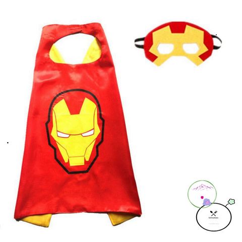 Bộ Áo Choàng Người Nhện Spiderman Cotton Kèm Mặt Nạ Siêu Nhân Cho Trẻ Em - Quà Sinh Nhật Thú Vị Cho Bé Trai, Bé Gái