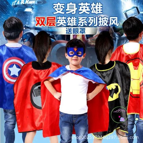 Bộ Áo Choàng Người Nhện Spiderman Cotton Kèm Mặt Nạ Siêu Nhân Cho Trẻ Em - Quà Sinh Nhật Thú Vị Cho Bé Trai, Bé Gái