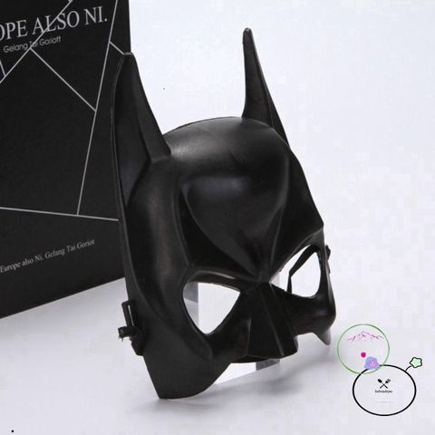Mặt Nạ Người Dơi Cosplay - Phụ Kiện Halloween Unisex, Đạo Cụ Tiệc Tùng và Ảnh Kỷ Niệm Vui Nhộn, Kích Thước 22x15cm và 27x17cm
