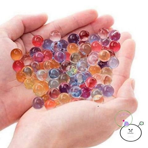 Set 24 Hộp Hạt Nở Màu Sắc - Hạt Tinh Thể Trang Trí Hoa Cảnh, Chậu Cây Thủy Sinh, Giữ Ẩm Rễ Cây