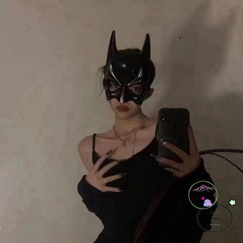 Mặt Nạ Người Dơi Halloween - Khẩu Trang Hóa Trang Siêu Ngầu, Đạo Cụ Cosplay Unisex, Vũ Hội & Tiệc Tùng