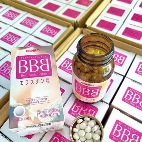 Viên uống BBB Orihiro Nhật Bản - Tăng kích thước vòng 1 tự nhiên và cải thiện sức khỏe cho phái đẹp