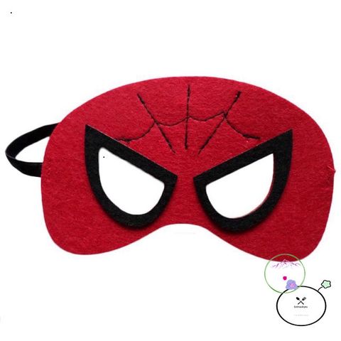 Mặt Nạ Siêu Nhân Cho Bé Trai - Phụ Kiện Hóa Trang Người Nhện, Người Dơi, Hulk, Đội Trưởng Mỹ - Đồ Chơi An Toàn, Vui Vẻ