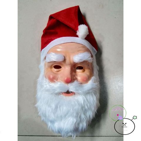 Bộ Đạo Cụ Halloween & Giáng Sinh - Mũ Ông Già Noel và Mặt Nạ Halloween Rực Rỡ - Phụ Kiện Tiệc Lễ Hội Số 313644