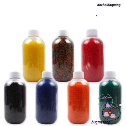 Bộ 100g Hạt Nở Đủ Màu - 15,000 Hạt Crystal Mềm Mịn Trong Suốt, An Toàn Cho Trẻ Em - Đồ Chơi Kỳ Diệu Thú Vị