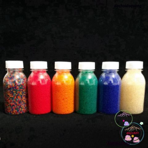 Bộ 100g Hạt Nở Đủ Màu - 15,000 Hạt Crystal Mềm Mịn Trong Suốt, An Toàn Cho Trẻ Em - Đồ Chơi Kỳ Diệu Thú Vị