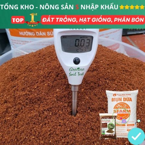 Xơ Dừa Xử Lý 1kg - Giải Pháp Tối Ưu Dinh Dưỡng Cho Cây Trồng, Hoa, Dâu Tây và Thủy Canh Hữu Cơ, Giữ Ẩm Tốt, Tăng Độ Xốp Đất