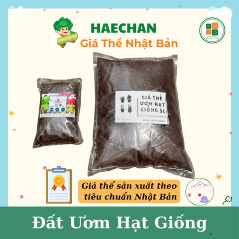 Giá Thể Xơ Dừa Ơm Hạt Giống Chuẩn Nhật Bản Haechan - Phát Triển Nhanh Cây Trồng, An Toàn Cho Nông Sản Sạch