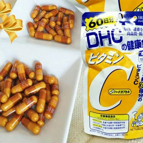 Viên Uống DHC Vitamin C Nhật Bản Giúp Trắng Da - 60 Viên Vitamin C Chính Hãng Hỗ Trợ Làm Sáng Da và Tăng Cường Đề Kháng