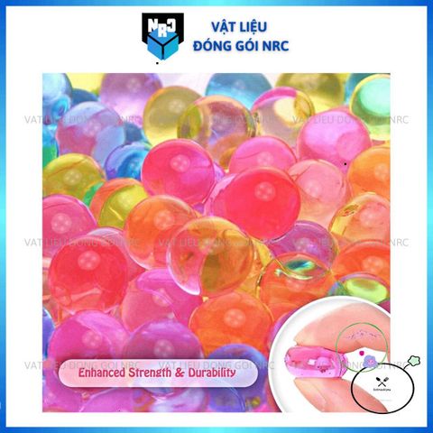 Hạt Nở Tinh Thể 100G - Hạt Thủy Sinh Trang Trí Hoa Cây Đẹp Mắt, Kích Thước 13-15mm, Màu Sắc Đa Dạng
