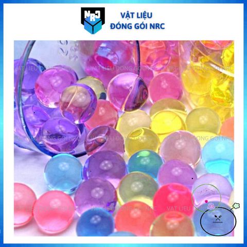 Hạt Nở Tinh Thể 100G - Hạt Thủy Sinh Trang Trí Hoa Cây Đẹp Mắt, Kích Thước 13-15mm, Màu Sắc Đa Dạng