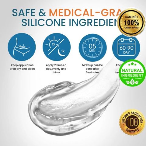 Gel Bôi Sẹo Mụn, Sẹo Thâm & Sẹo Bỏng SUMIFUN - Giải Pháp Nhanh Chóng Khôi Phục Da Tự Nhiên, Không Đau Rát
