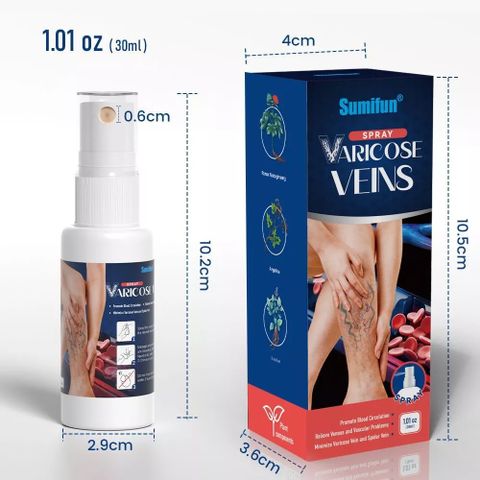 Chai Xịt Hỗ Trợ Suy Giãn Tĩnh Mạch 100% Thảo Mộc – Giảm Sưng, Nặng Chân, Tê Mỏi, Thẩm Thấu Nhanh, An Toàn Cho Da Nhạy Cảm