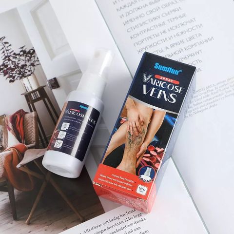 Chai Xịt Hỗ Trợ Suy Giãn Tĩnh Mạch 100% Thảo Mộc – Giảm Sưng, Nặng Chân, Tê Mỏi, Thẩm Thấu Nhanh, An Toàn Cho Da Nhạy Cảm