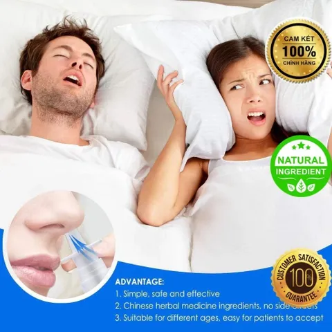 Chai Xịt Thảo Mộc 100% Giảm Ngáy Ngủ, Nghẹt Mũi, Viêm Mũi - Hỗ Trợ Giấc Ngủ Sâu và Khó Thở, Giải Pháp Tiện Lợi cho Mọi Lứa Tuổi
