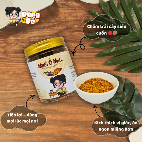 Muối Ô Mai Xí Muội Yumi 250g - Nguyên liệu ăn vặt Ngon Chiêu Đãi Hoa Quả, Phòng Ngừa Ho Tuyệt Vời