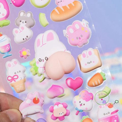 Hình Dán 3D Hoạt Hình Mông Nhỏ Đáng Yêu - Trang Trí Điện Thoại Handmade Sáng Tạo Dành Cho Trẻ Em, DIY Thú Vị