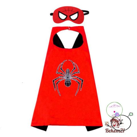 Bộ Trang Phục Siêu Anh Hùng Ironman Cho Bé - Áo Choàng, Mặt Nạ Kim Loại, Phù Hợp Từ 2-8 Tuổi, Chất Liệu Cotton An Toàn
