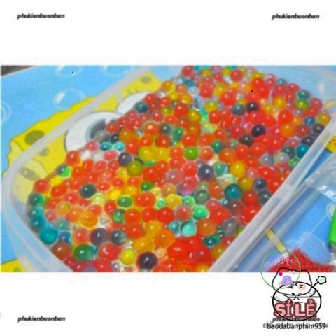 Bộ Hạt Nở Đa Màu 250g - 20.000 Viên Trang Trí Nước, Dụng Cụ Trang Trí Cây Cảnh, An Toàn Và Thân Thiện Với Môi Trường