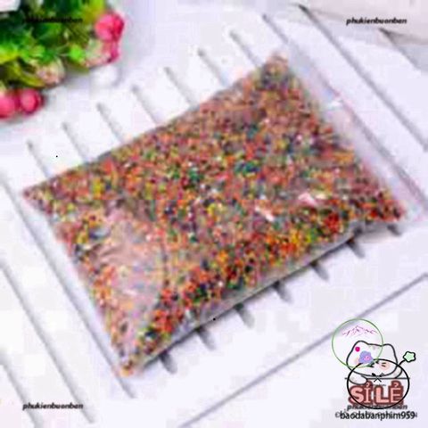 Bộ Hạt Nở Đa Màu 250g - 20.000 Viên Trang Trí Nước, Dụng Cụ Trang Trí Cây Cảnh, An Toàn Và Thân Thiện Với Môi Trường