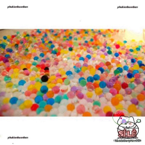 Bộ Hạt Nở Đa Màu 250g - 20.000 Viên Trang Trí Nước, Dụng Cụ Trang Trí Cây Cảnh, An Toàn Và Thân Thiện Với Môi Trường
