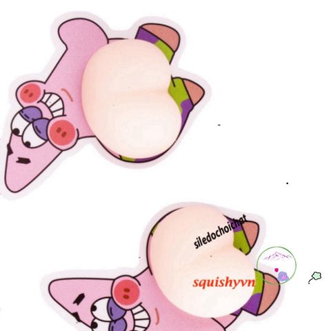 Thẻ Dán Silicon Hình Mông Đào Đáng Yêu Cho Laptop - Mochi Squishy 3D Giảm Stress, Tô Điểm Điện Thoại Thú Vị