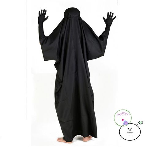 Set Cosplay Huyền Bí - Áo Choàng Đen Vô Diện, Mặt Nạ và Găng Tay Đen cho Bé và Người Lớn - Thời Trang Độc Lạ