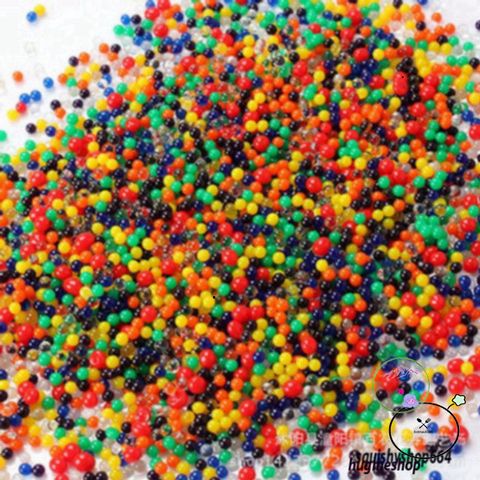 Gói 100g Hạt Nở Nhật Bản Đa Dạng Màu Sắc - Trang Trí Nội Thất, Trồng Cây và Làm Slime Sáng Tạo