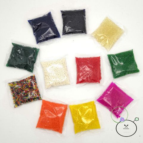 Bộ 3000 viên hạt nở sắc màu - Hạt pha lê trang trí cây cảnh, đồ chơi giải trí cho trẻ em từ 3 tuổi trở lên, làm mới không gian sống